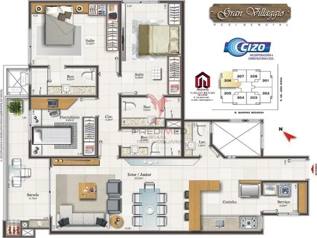 Imagem 2: Residencial GRAN VILLAGGIO Imbituba SC Brasil