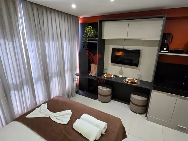 Imagem: Lindo Flat porteira fechada na orla do Bessa
