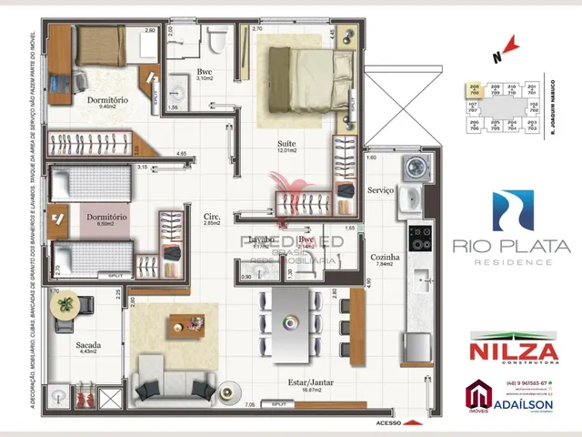 Imagem 8: Residencial Rio Plata Bairro CAPOEIRAS FLORIANOPOLIS SC