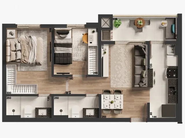 Imagem 9: Apartamento a Venda no bairro Aurora - Londrina, PR
