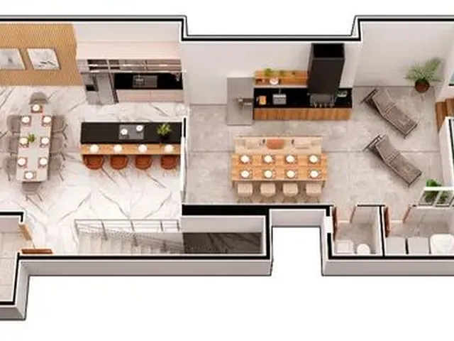 Imagem: Cobertura Duplex Bairro Iguaçu, com 249M2