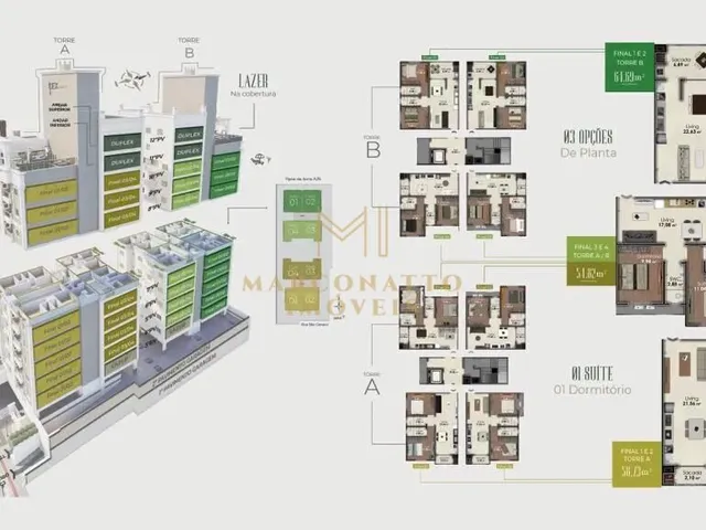 Imagem 8: Entrada 20% + parcelamento - Apartamento à venda no Bairro São Francisco de Assis