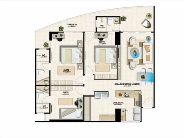 Imagem 8: Apartamento Alto Padrão no Meireles (Cód0166)