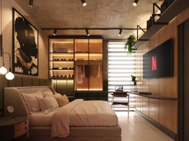 Imagem: O apartamento possui 1 Dormitório, 1 Banheiro, Imóvel
