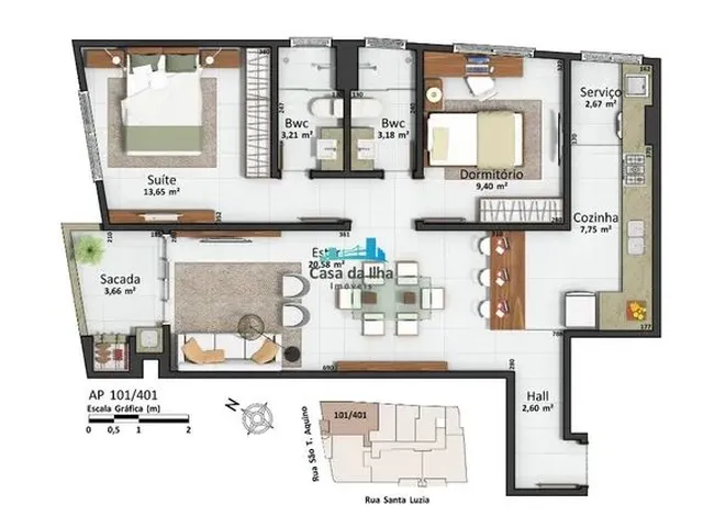 Imagem 9: Florianópolis - Apartamento Padrão - Trindade