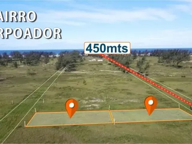 Imagem: Terrenos Parcelados na Praia