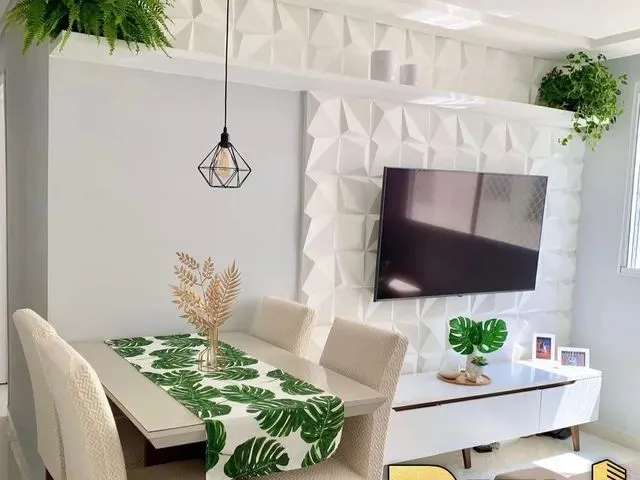 Imagem: O apartamento possui 2 Dormitórios, 1 Banheiro, 1 Vaga na
