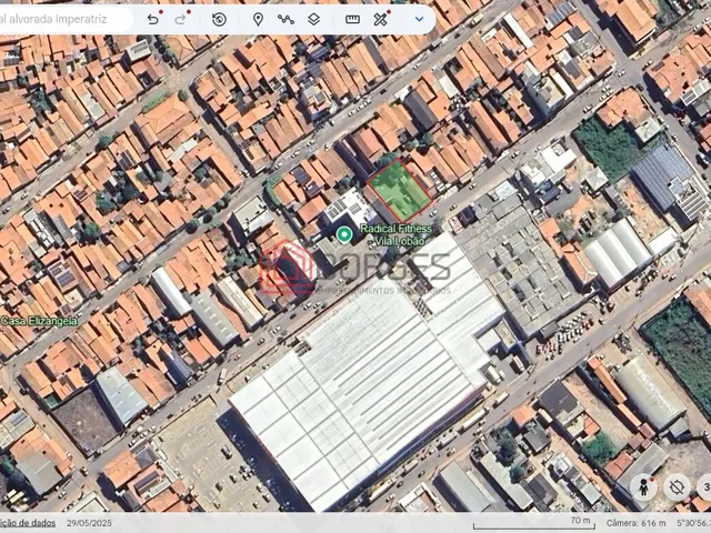 Imagem: O terreno possui 672m² de Área e está localizado em