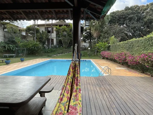 Imagem: Casa 4 Quartos com Piscina e Lareira no