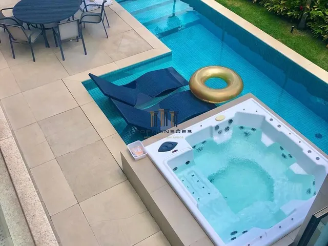 Imagem: Casa mobiliada em Alphaville MG, piscina