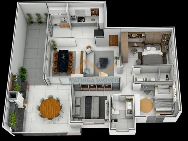 Imagem 4: Apartamento no Imbaúbas - Ipatinga