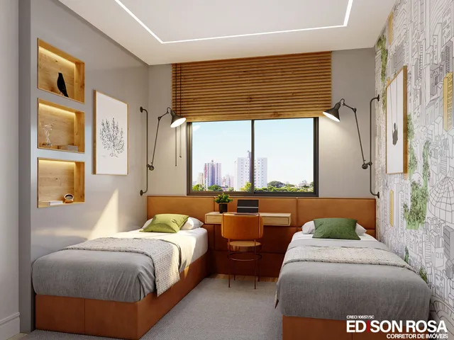 Imagem 12: Apartamento Edifico Andreas Palazzo à venda em São José/SC, Kobrasol - 3 quartos sendo