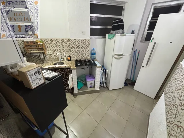Imagem 2: Venda de Apartamento Mar Doce Lar Reformado com Vista Mar na Praia do Itararé em São Vicent/ Sp