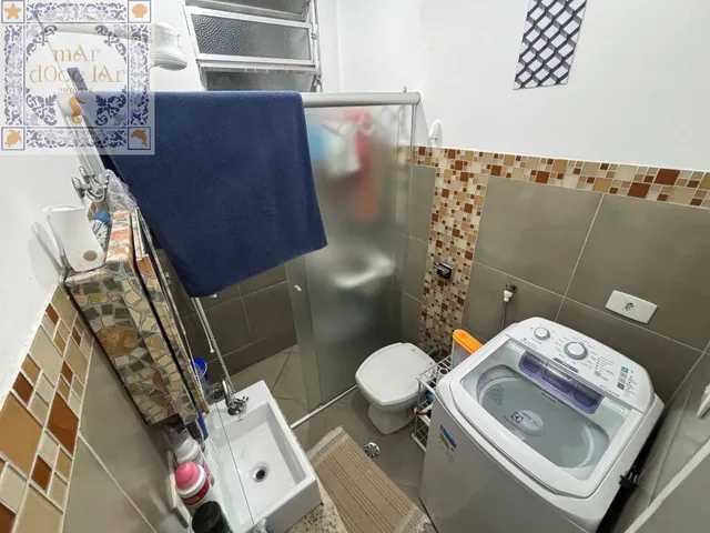 Imagem 10: Venda de Apartamento Mar Doce Lar Reformado com Vista Mar na Praia do Itararé em São Vicent/ Sp