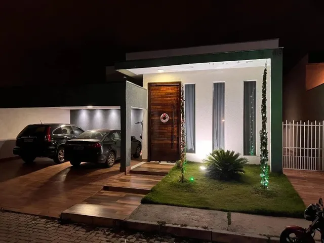 Imagem: A casa em condomínio possui 4 Dormitórios, 3 Suítes, 5