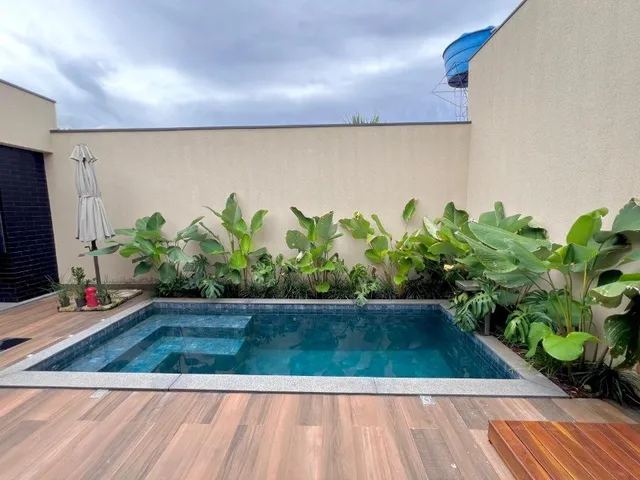 Imagem 2: Casa Moderna, Dentro de Condomínio , 3 Suítes , Piscina , Espaço Gourmet