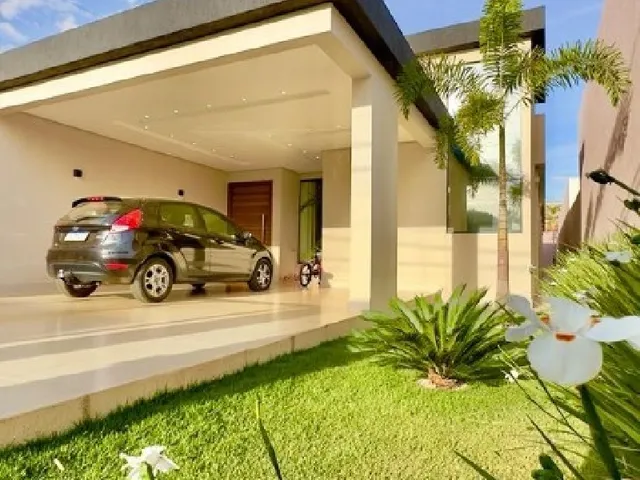 Imagem 7: Casa Moderna, Dentro de Condomínio, 3 Suítes, Lazer Completo, Lote de 400m² na Rua 04