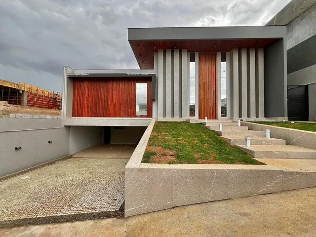 Imagem: Casa Moderna, 3 Suítes, Dentro de Condomínio
