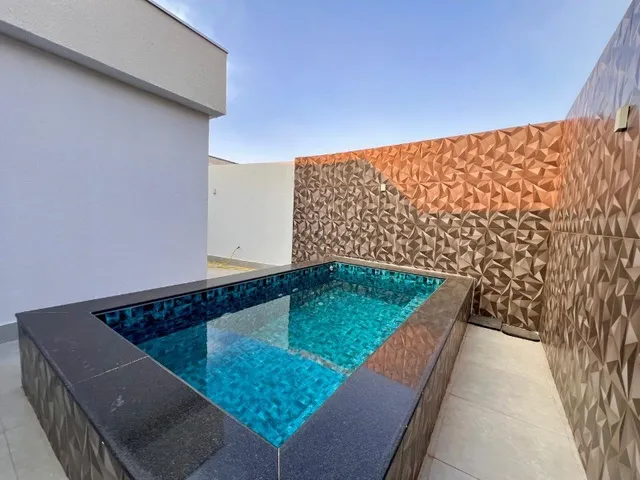 Imagem 4: Casa Moderna Escriturada e Quitada Dentro de Condomínio 3 Suítes Lazer Completo na