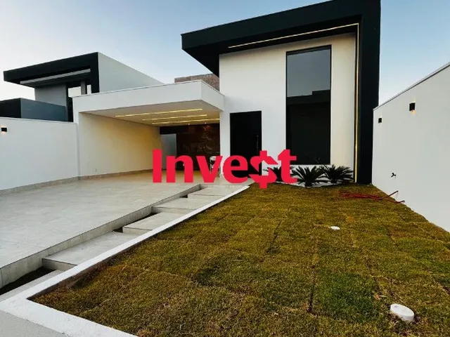 Imagem: Casa Moderna, Dentro de Condomínio, 3 Suítes