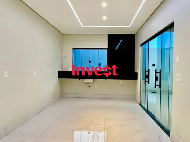 Imagem 1: Casa Moderna, Dentro de Condomínio, 3 Quartos, Churrasqueira com Espaço Gourmet na