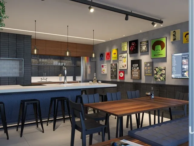 Imagem 7: Apto tipo STUDIO 100% mobiliado com garagem no ed ADORO para alugar