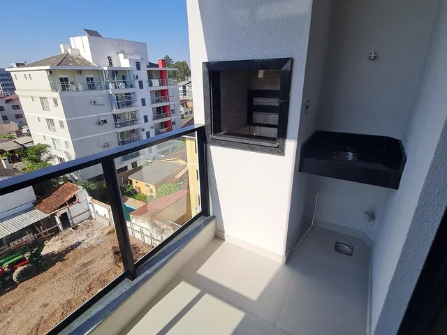Imagem 8: Apto 01 quarto novo para venda em camobi com sacada e churrasqueira ed Esperanto