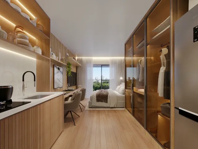 Imagem 4: Apartamento à venda em São Paulo, Pinheiros, com 1 quarto, 21,47m²