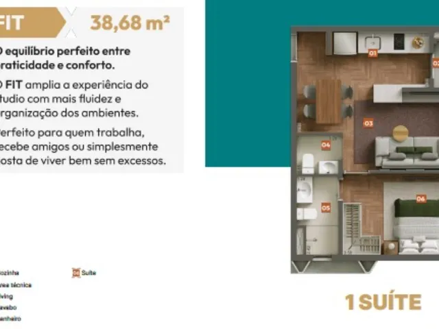 Imagem 12: 0 Apartamento com 1 dormitório