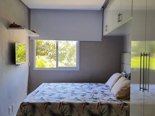 Imagem 9: Apto Térreo 70m2 02 quartos, sendo uma suíte, todo climatizado, mobiliado (armários