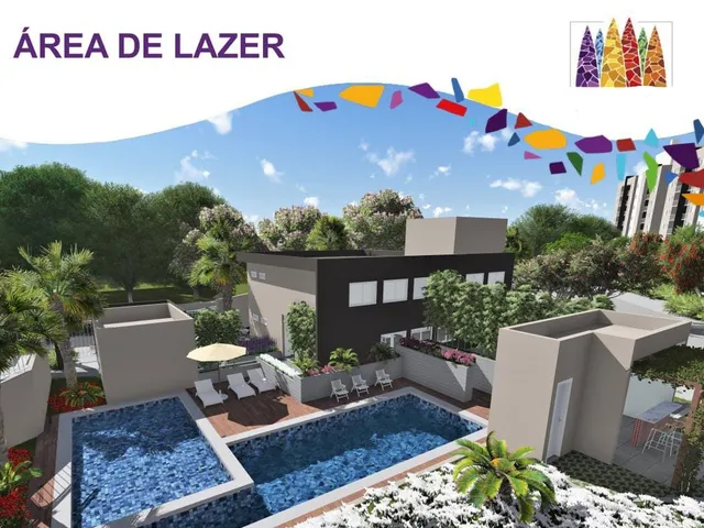Imagem 3: Apartamento 52M2 no Edifício Torre da Espanha, 2 Dormitórios, Área de Lazer Completa