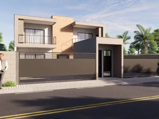 Imagem 2: Casa Geminada com 3 Dormitórios Sendo 1 Suíte com 90.00M² Privativos 2 Vagas de Garagem Bairro Vila Nova Porto Belo