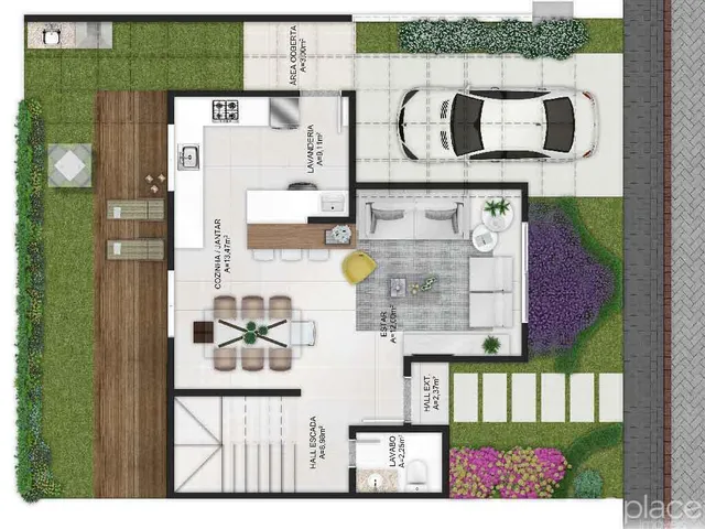 Imagem 3: SOBRADO MOBILIADO NO CONDOMINIO QUINTA DO PALÁCIO