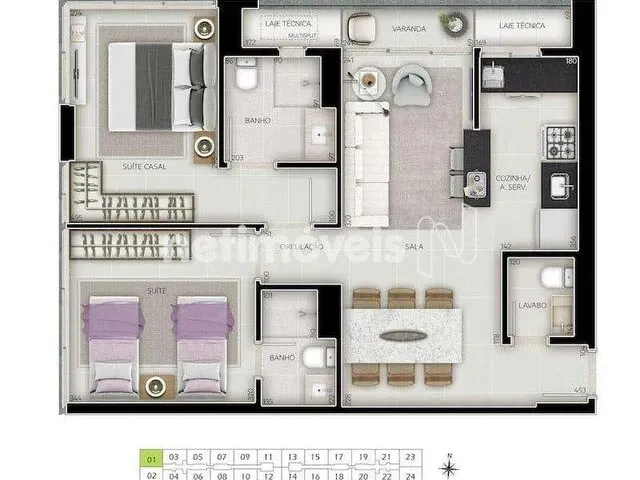 Imagem 11: Venda Apartamento 2 Quartos Noroeste Brasília