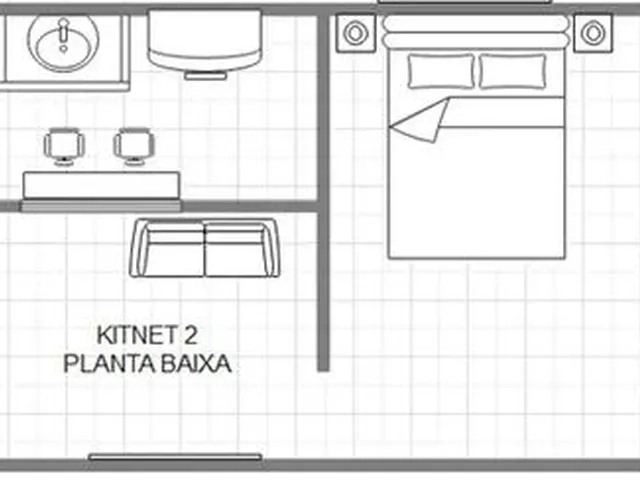 Imagem 1: Aluga-Se 3 Kitnetes - Mobiliadas e Semi-Mobiliadas (Finalizando Acabamento