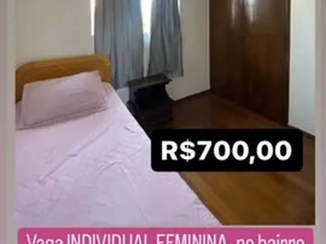 Imagem: Vaga Individual República Feminina