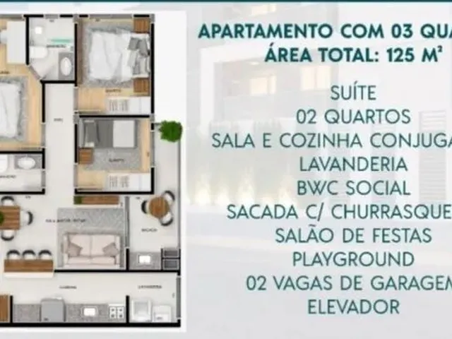 Imagem: Alugo Apto Próximo a Uopeccan