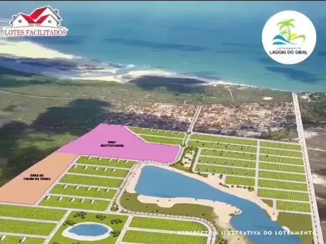 Imagem: Lotes Ha 900M da Praia em Paracuru, 6X25