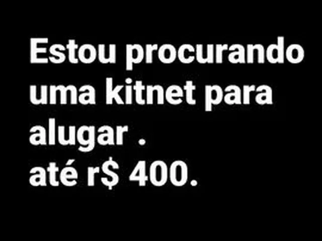 Imagem: Kitnet