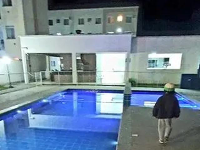 Imagem: O apartamento possui 2 Dormitórios, 1 Banheiro, 1 Vaga na