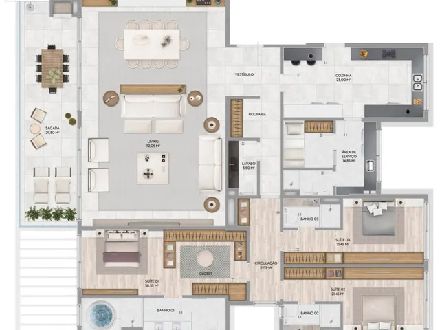 Imagem 5: APARTAMENTO RESIDENCIAL em Florianópolis - SC, Jurerê Internacional