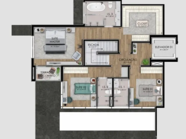 Imagem 9: APARTAMENTO RESIDENCIAL em Curitiba - PR, Ahú