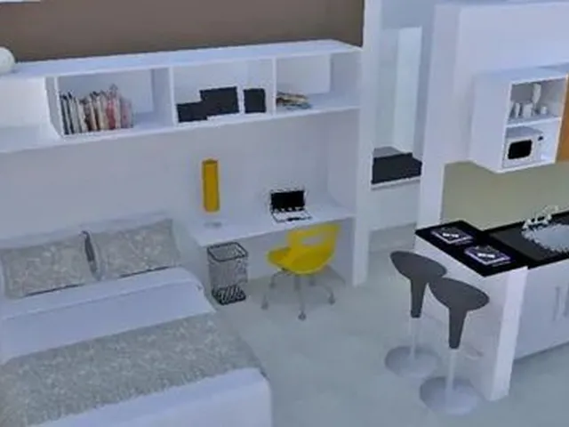 Imagem 1: Flat com 1 Dormitório À Venda em Viçosa