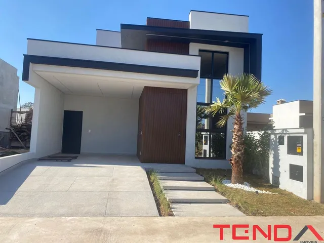 Imagem: A casa em condomínio possui 3 Dormitórios, 3 Suítes, 3