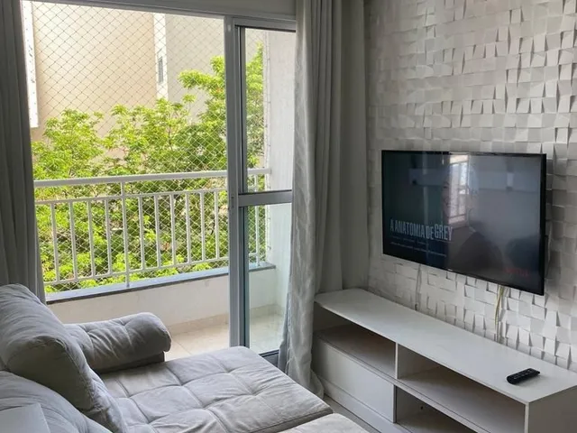 Imagem: O apartamento possui 1 Dormitório, 1 Banheiro, 1 Vaga na