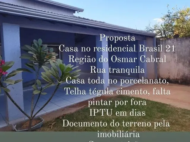 Imagem: Casa Residencial Brasil 21