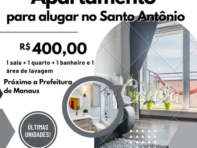 Imagem: Aluga-Se Kitnet / Apto Santo Antônio