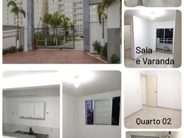 Imagem: O quarto possui 2 Dormitórios, 1 Banheiro, 1 Vaga na