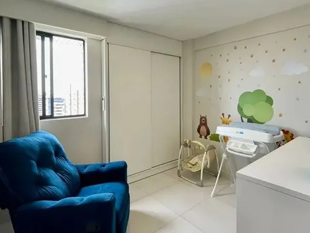 Imagem 5: Apartamento Mobiliado com 03 Quartos, Elevador, Vista Mar em Intermares