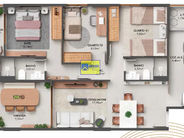 Imagem 4: Em Construção para Venda em Vitória / ES no bairro Jardim Camburi